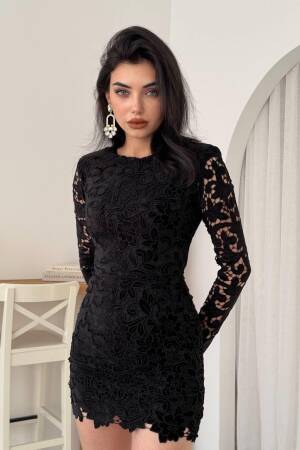 Suff Flower Detail Dress - Etika - Globality Store - Women Clothes Wholesale Turkey