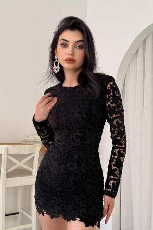 Suff Flower Detail Dress - Etika - Globality Store - Women Clothes Wholesale Turkey