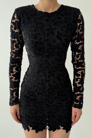 Suff Flower Detail Dress - Etika - Globality Store - Women Clothes Wholesale Turkey