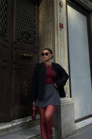 Zippered Cachet Jacket - Ello - Globality Store - Women Clothes Wholesale Turkey
