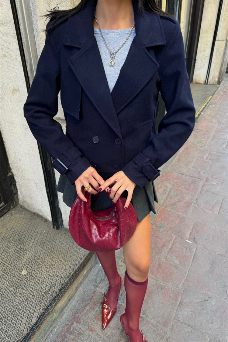 Cachet Button Detail Jacket