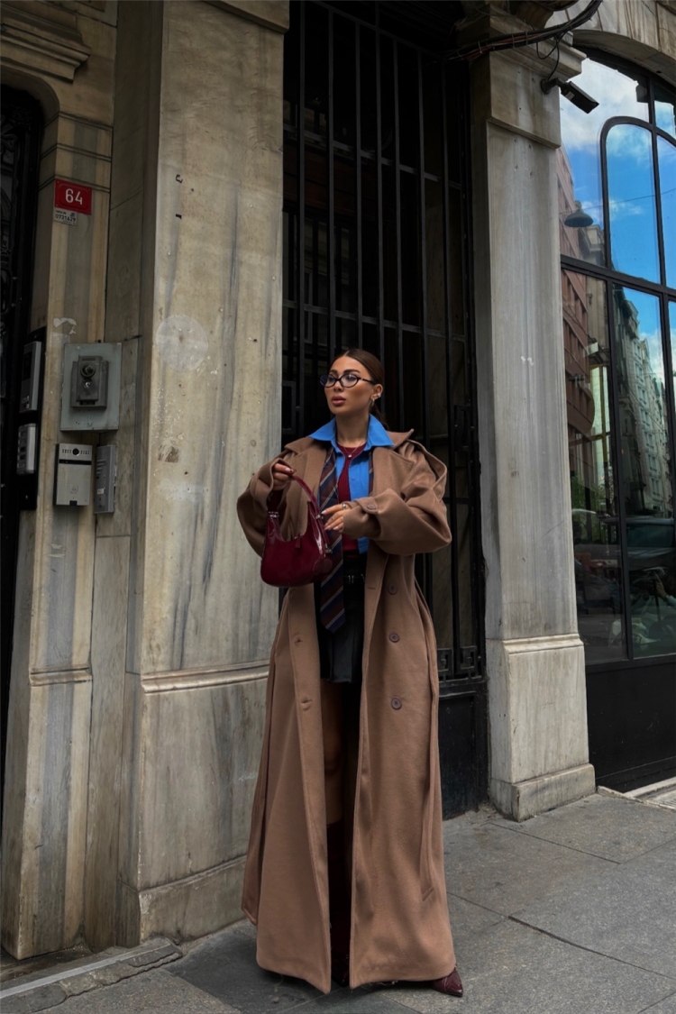 Cachet Long Coat