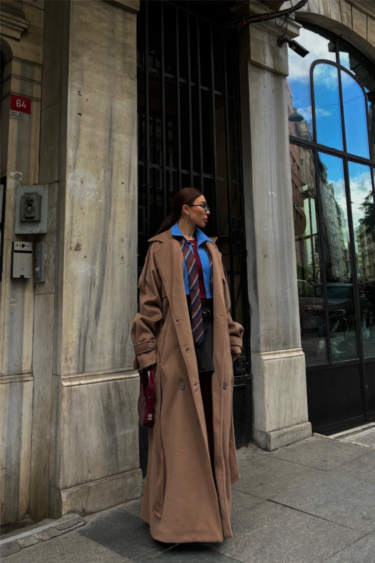 Cachet Long Coat