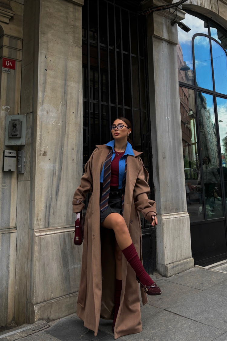 Cachet Long Coat
