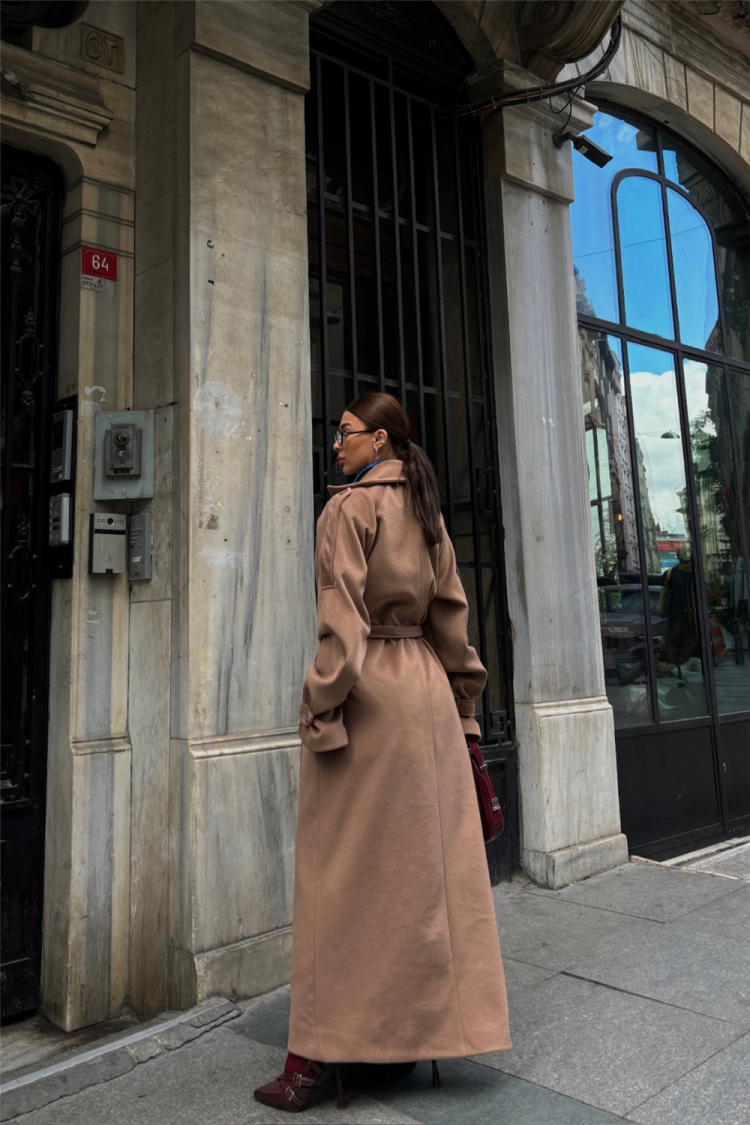 Cachet Long Coat