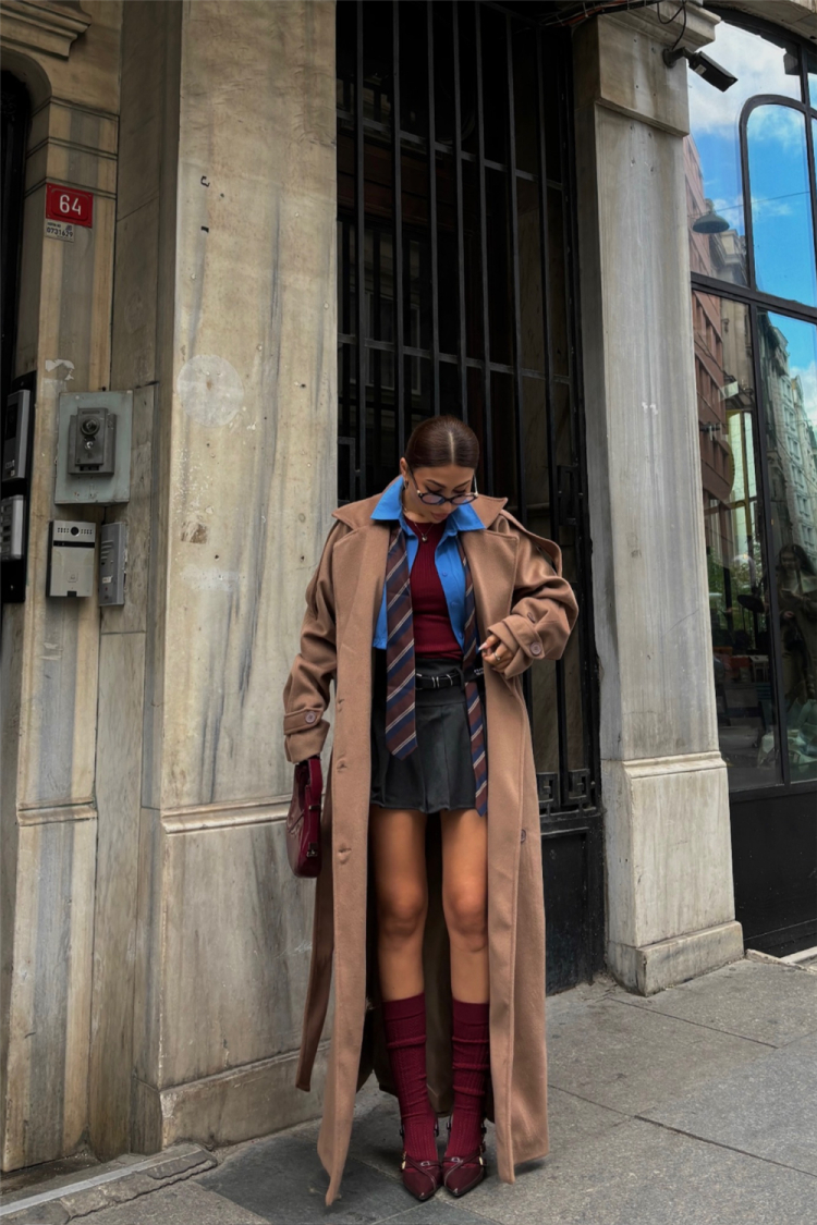 Cachet Long Coat