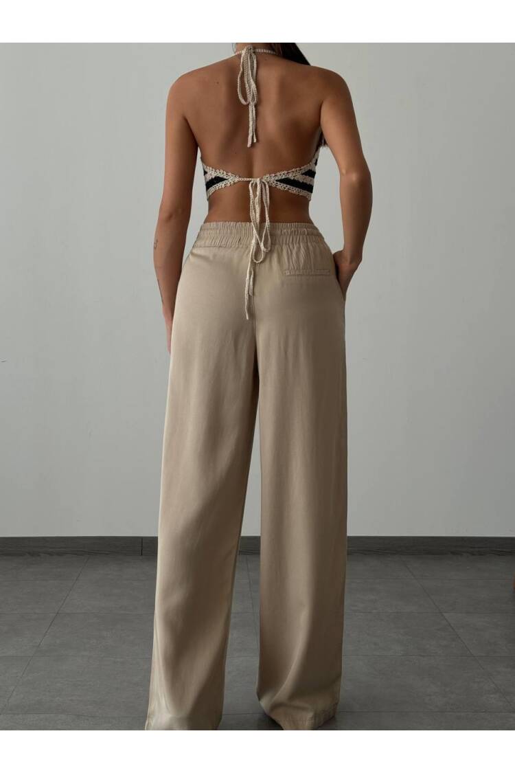 Elastic WaistCasual Trousers