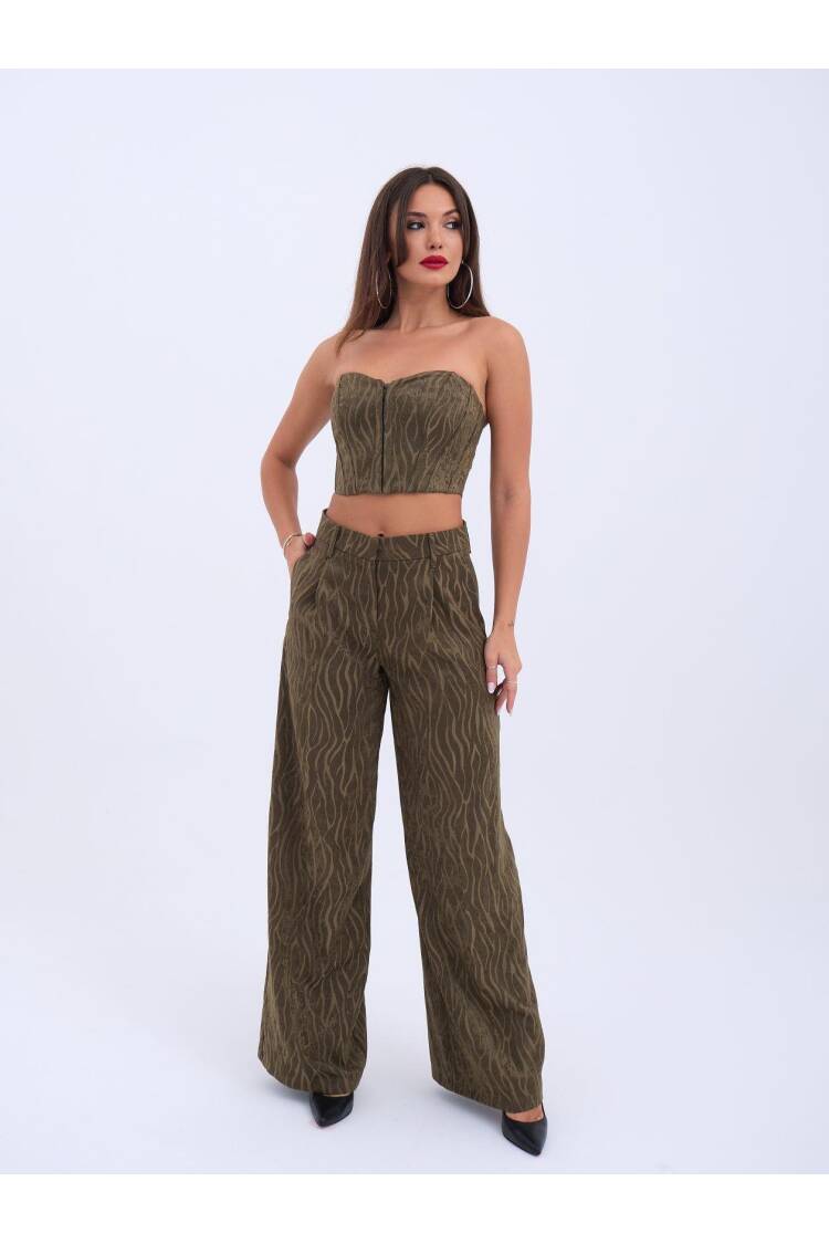 Two-Piece Set - Foggia - Fame - Globality Store - Women Clothes Wholesale Turkey