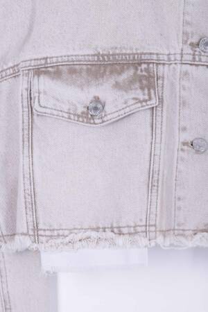 Denim Jacket With Lining Detail - XLove - Globality Store - Women Clothes Wholesale Turkey