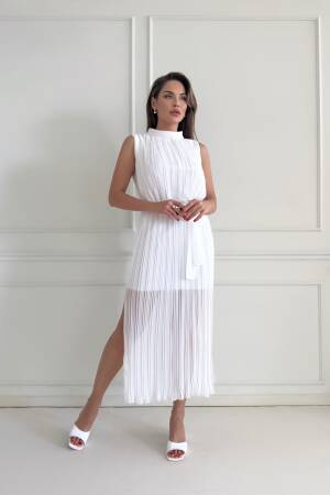Multi Chiffon Dress - STEPS - Globality Store - Women Clothes Wholesale Turkey