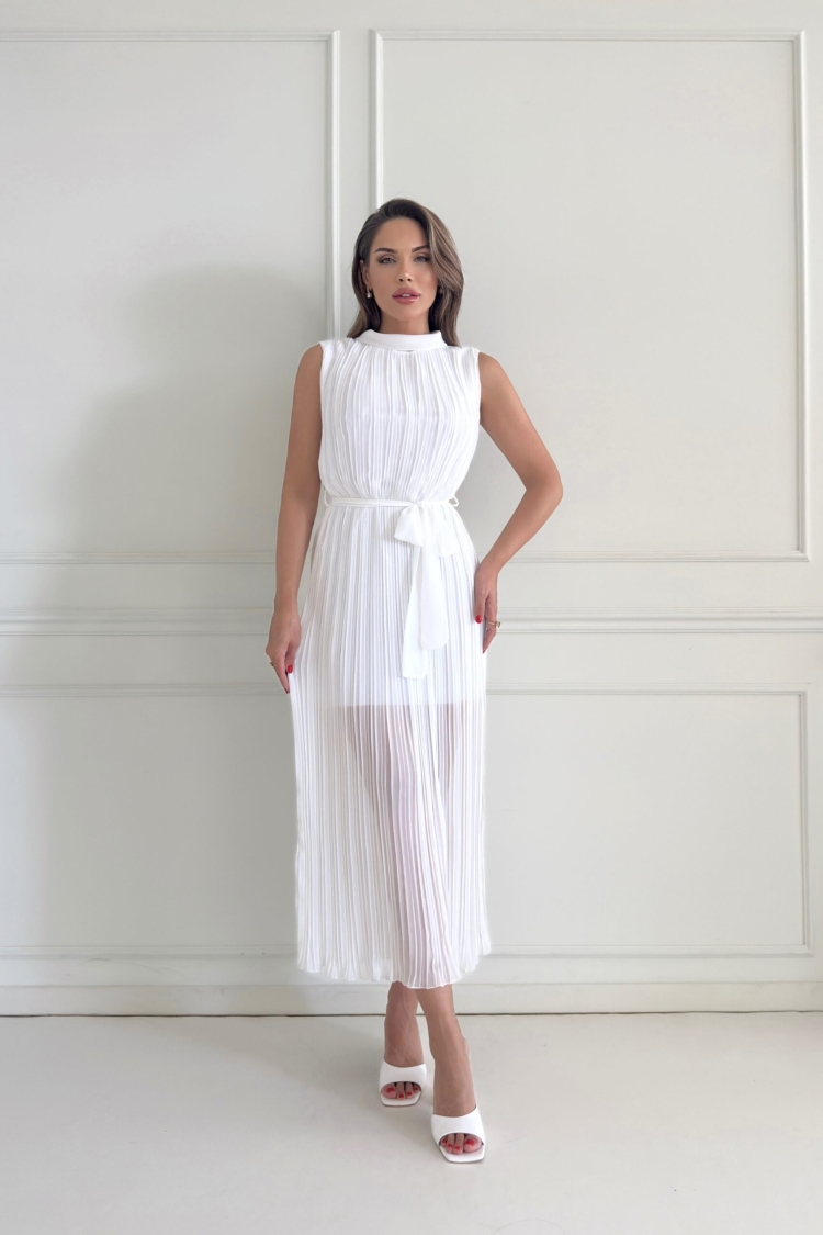 Multi Chiffon Dress - STEPS - Globality Store - Women Clothes Wholesale Turkey