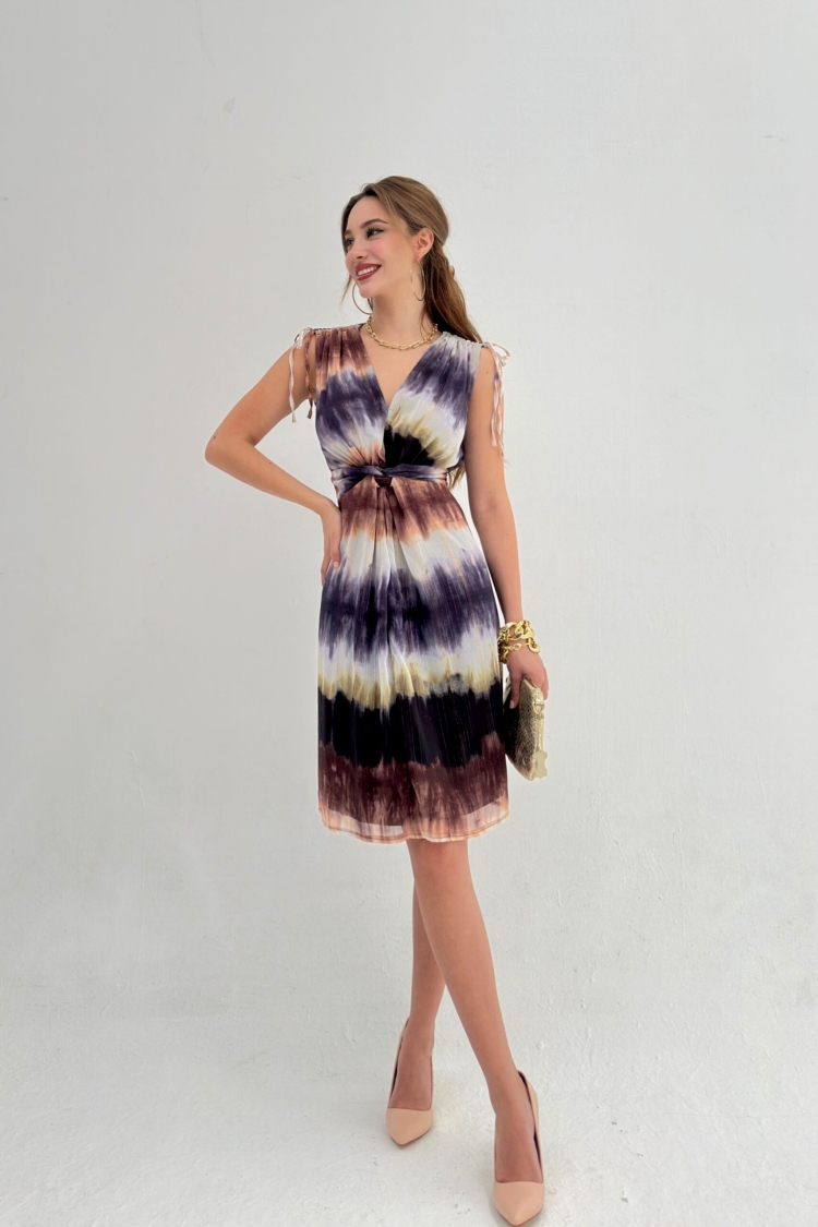 Glittery Yoryo Dress - STEPS - Globality Store - Women Clothes Wholesale Turkey
