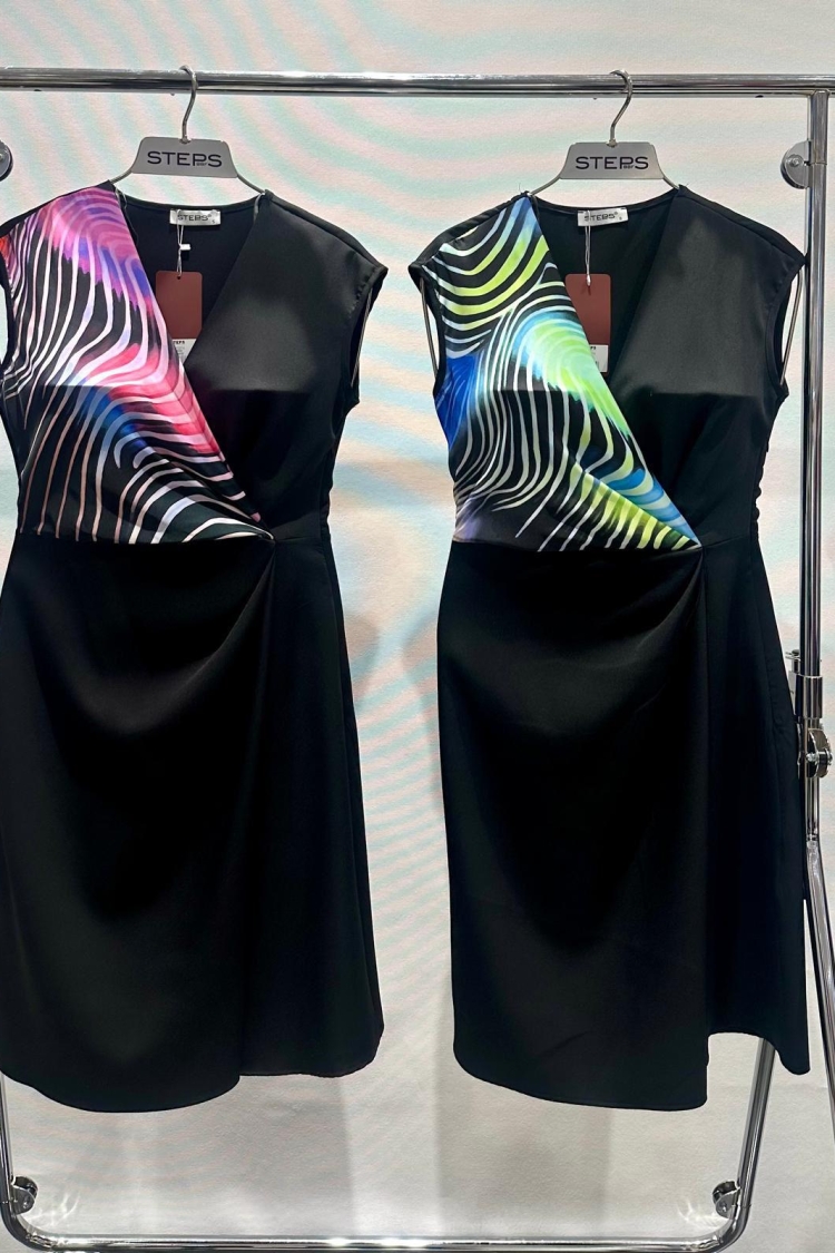 Double Dress - STEPS - Globality Store - Women Clothes Wholesale Turkey