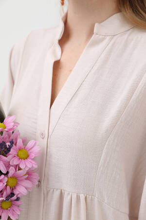 Women's Linen Dress - SOUL - Globality Store - Women Clothes Wholesale Turkey