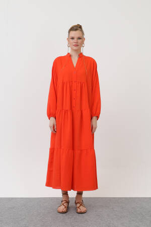Women's Linen Dress - SOUL - Globality Store - Women Clothes Wholesale Turkey