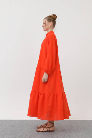 Women's Linen Dress - SOUL - Globality Store - Women Clothes Wholesale Turkey