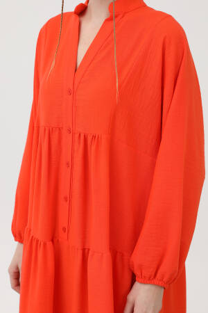 Women's Linen Dress - SOUL - Globality Store - Women Clothes Wholesale Turkey