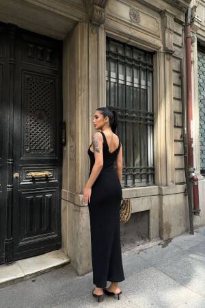 Strappy Knitwear Dress - Ezgi Nisantasi - Globality Store - Women Clothes Wholesale Turkey