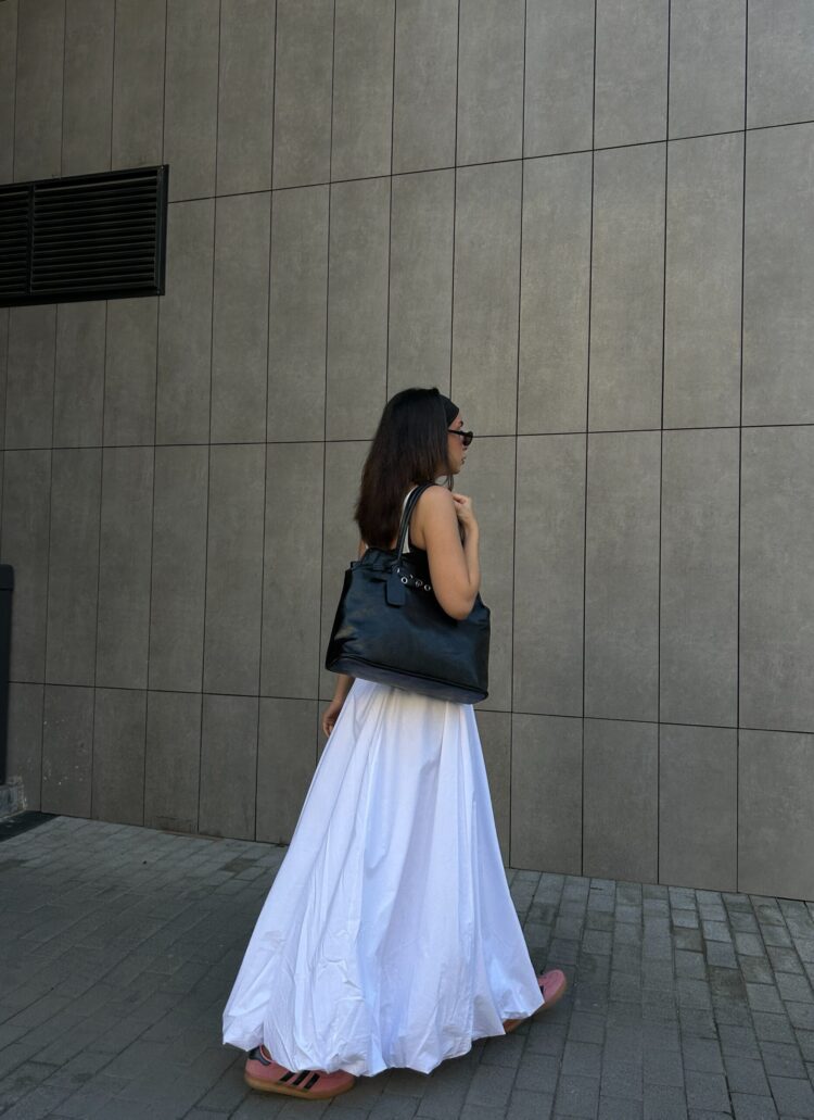 Elastic Long Balloon Skirt 29004