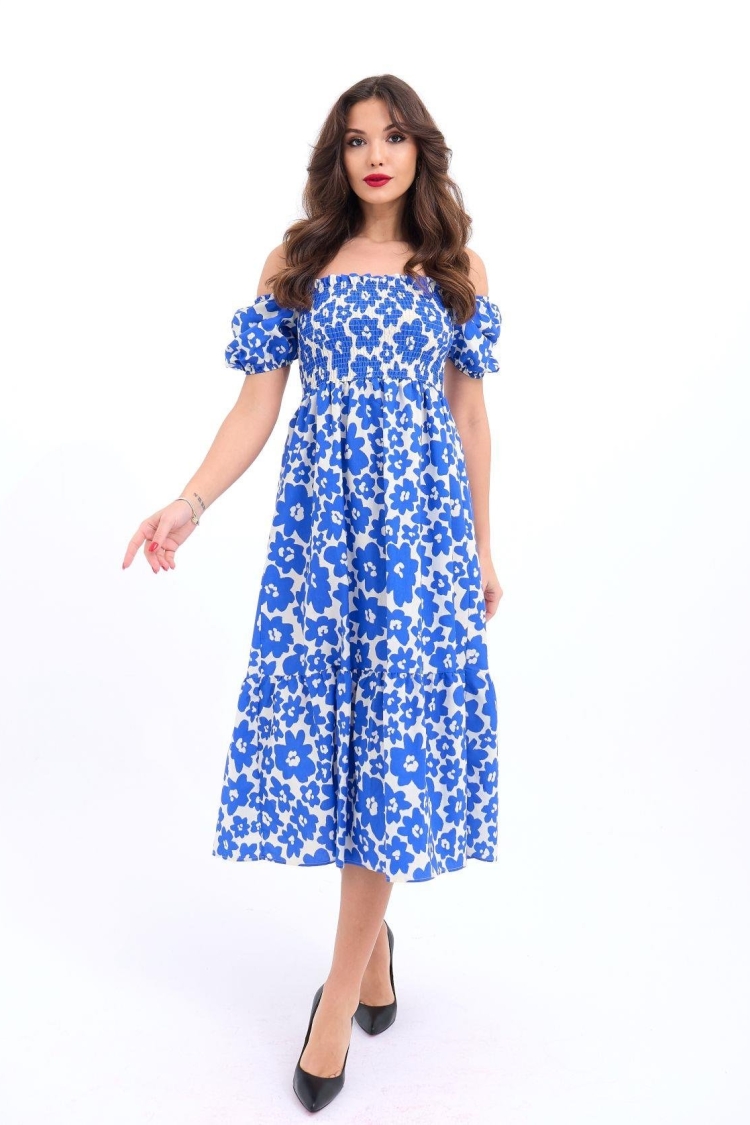 Midi Dress - Blue