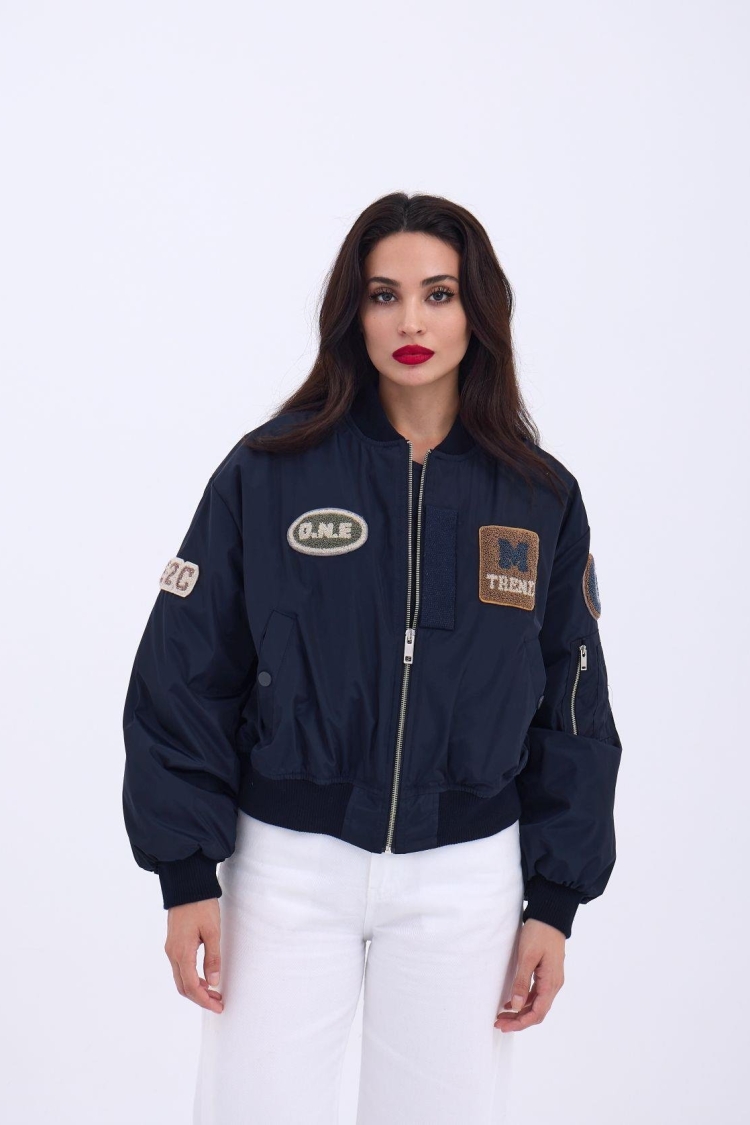 Coat - Navy Blue