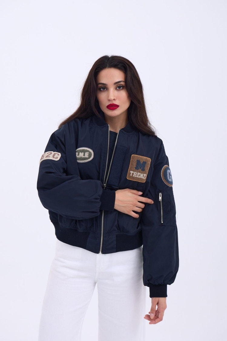 Coat - Navy Blue