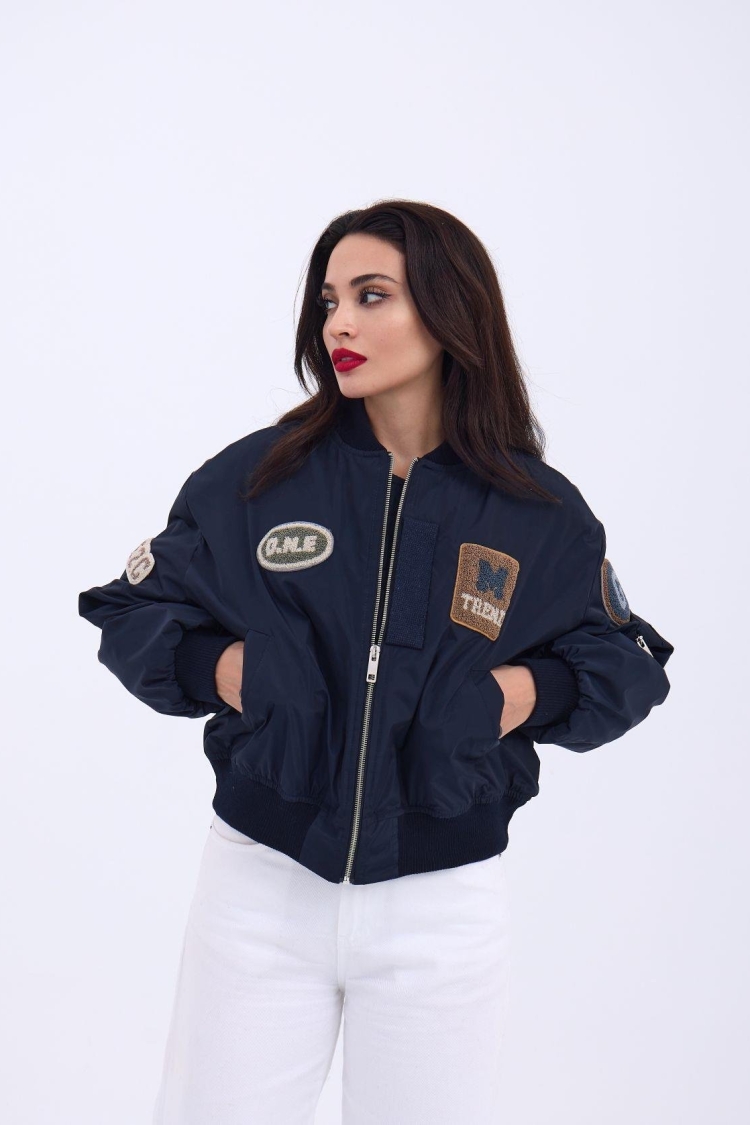 Coat - Navy Blue