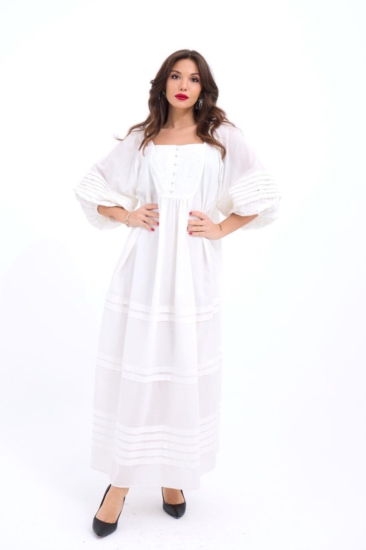 Dress - Ecru