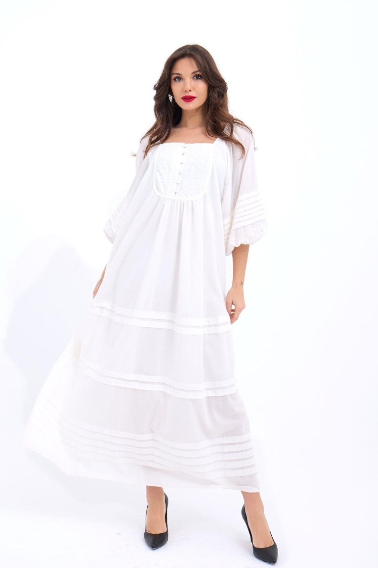Dress - Ecru