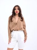 Shirt - Biscuit - Fame - Globality Store - Women Clothes Wholesale Turkey
