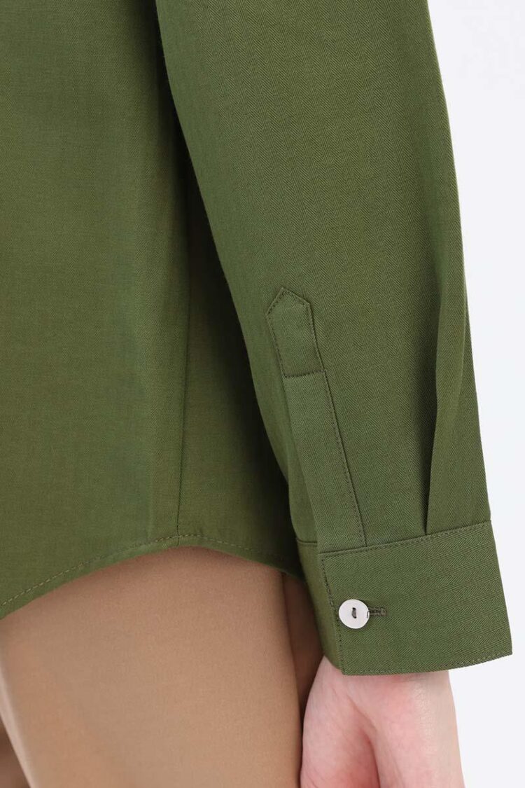 Hidden Placket Shirt Tunic
