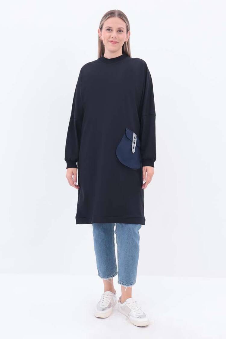 Accessory Pocket Sweat Tunic