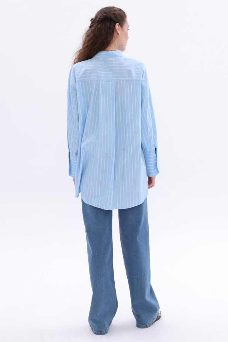 Striped Shirt - Blue