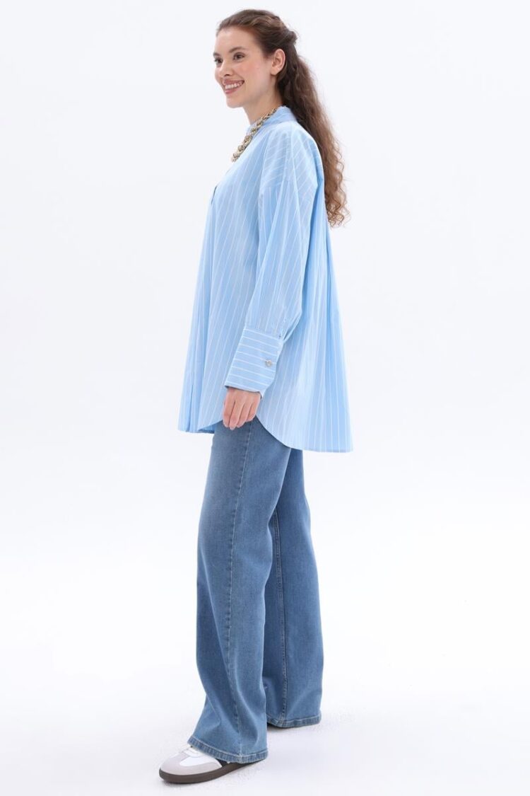 Striped Shirt - Blue