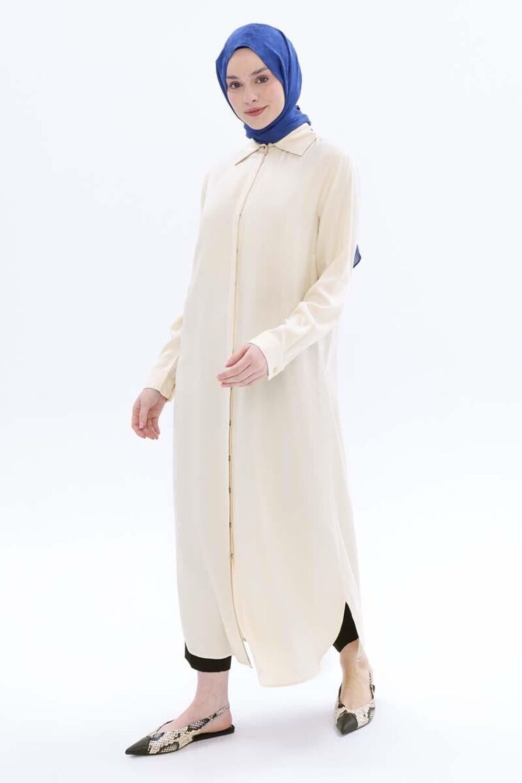 Hidden Padded Dress Tunic - Allday - Globality Store - Women Clothes Wholesale Turkey