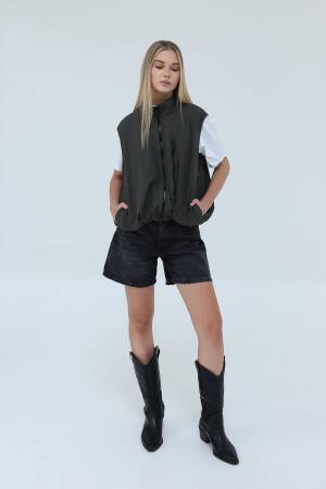 Parachute Vest - - Reyon - Globality Store - Women Clothes Wholesale Turkey