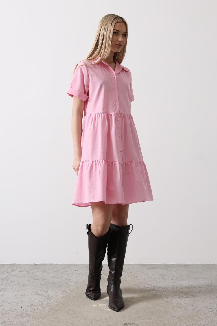 Dress - Sweet - Reyon - Globality Store - Women Clothes Wholesale Turkey