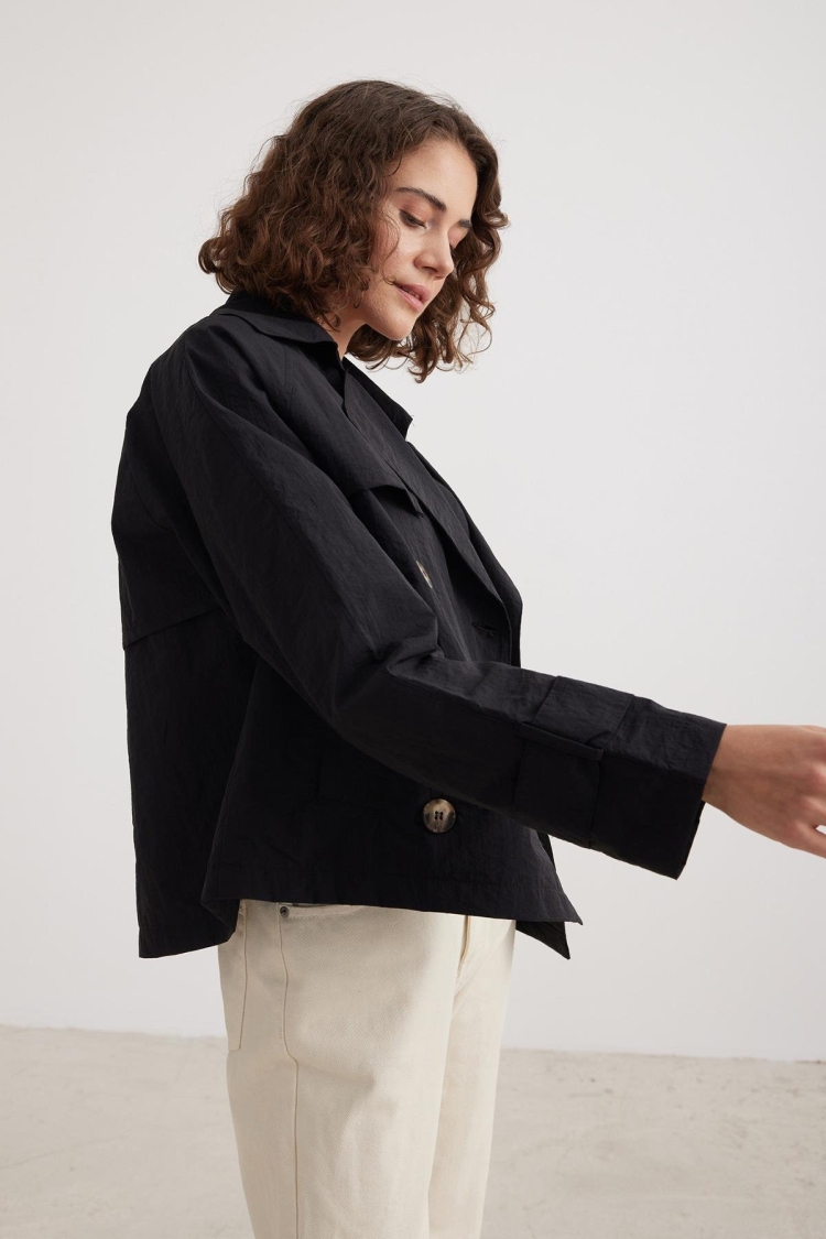 Women's Short Trench Coat