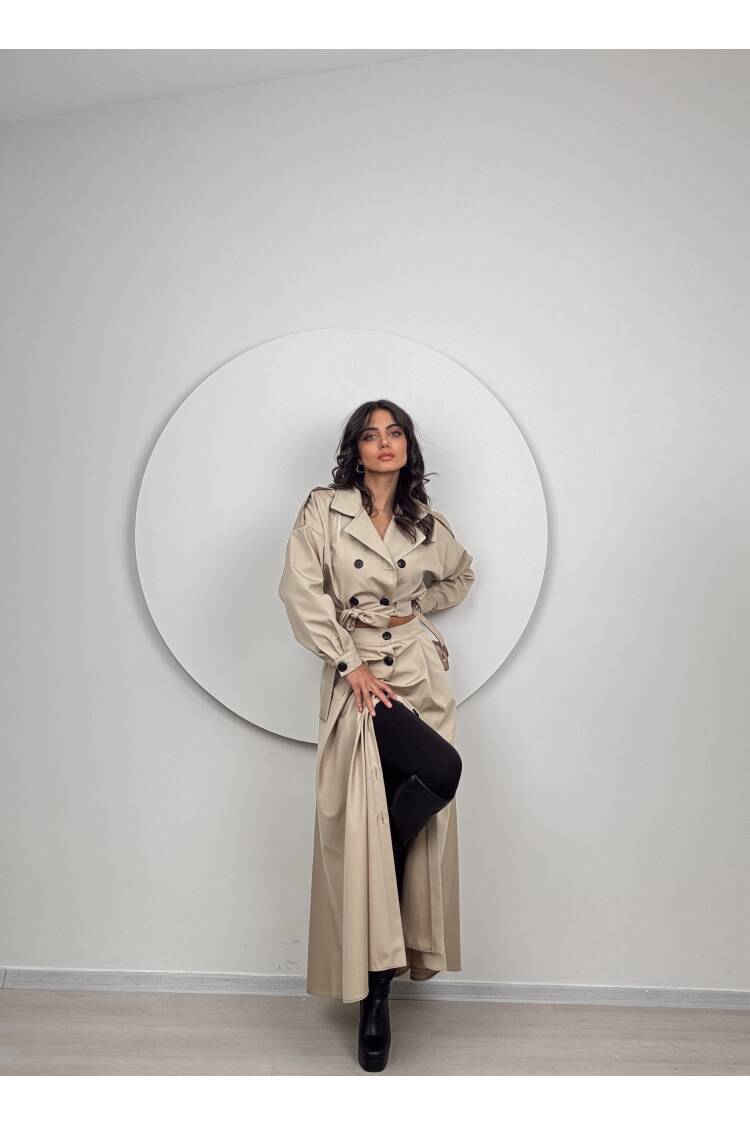 Skirt Jacket Set