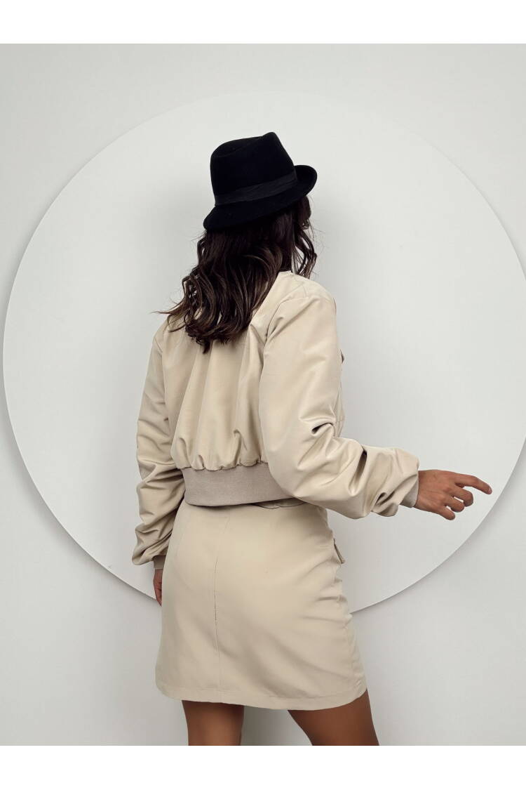 Bomber Set With Skirt