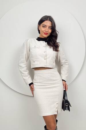Skirt Jacket Set - Miss Janell - Globality Store - Women Clothes Wholesale Turkey