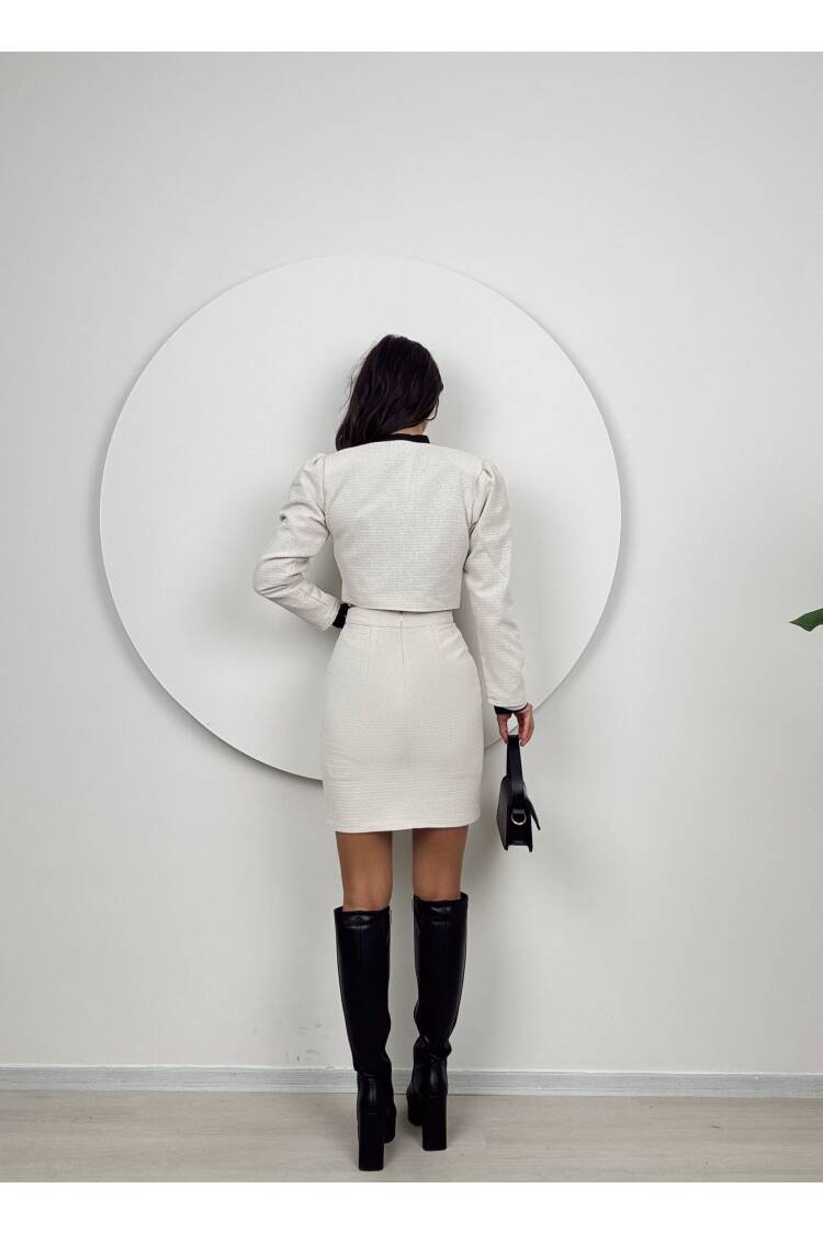Skirt Jacket Set
