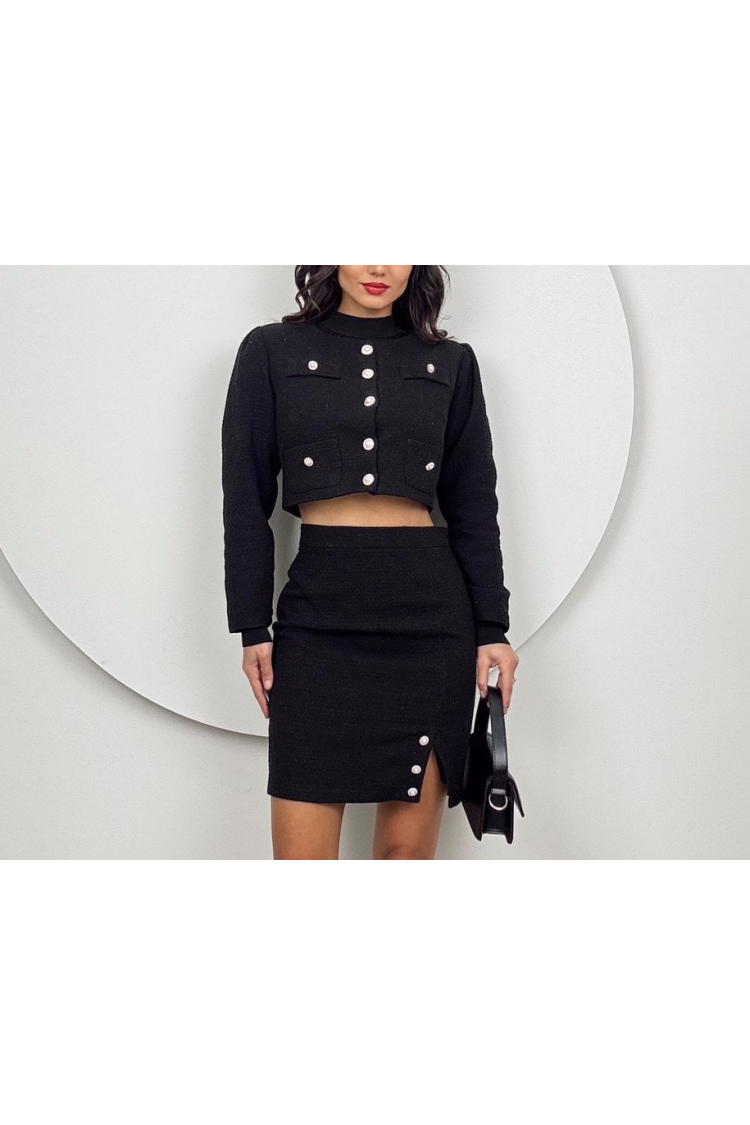 Skirt Jacket Set - Miss Janell - Globality Store - Women Clothes Wholesale Turkey