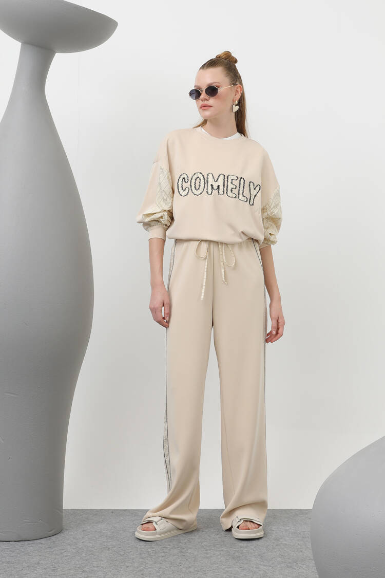 Garnished Trousers