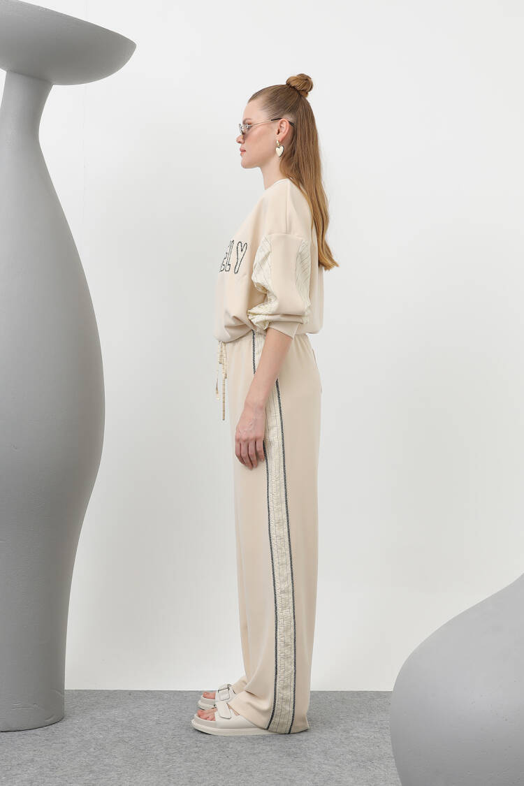 Garnished Trousers