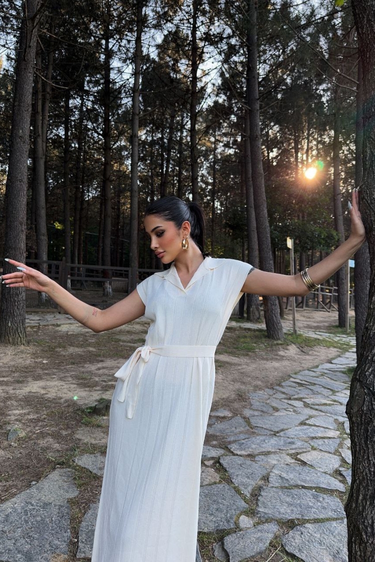 Knitwear Dress - Ezgi Nisantasi - Globality Store - Women Clothes Wholesale Turkey