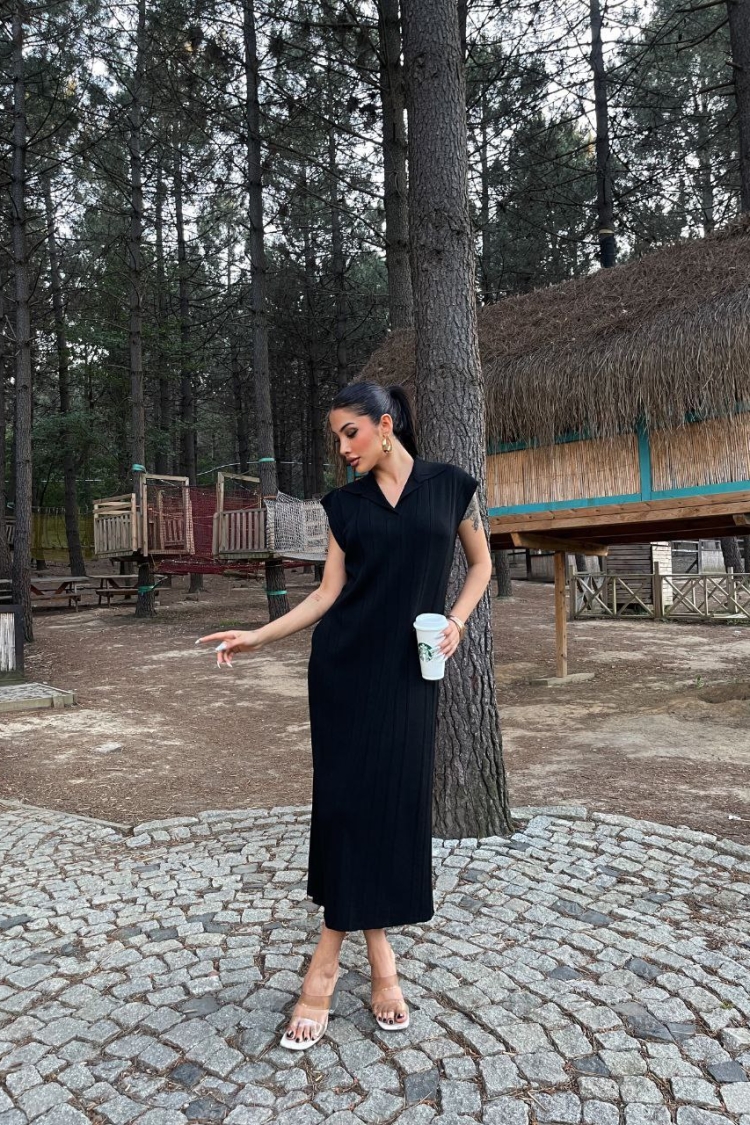 Knitwear Dress - Ezgi Nisantasi - Globality Store - Women Clothes Wholesale Turkey