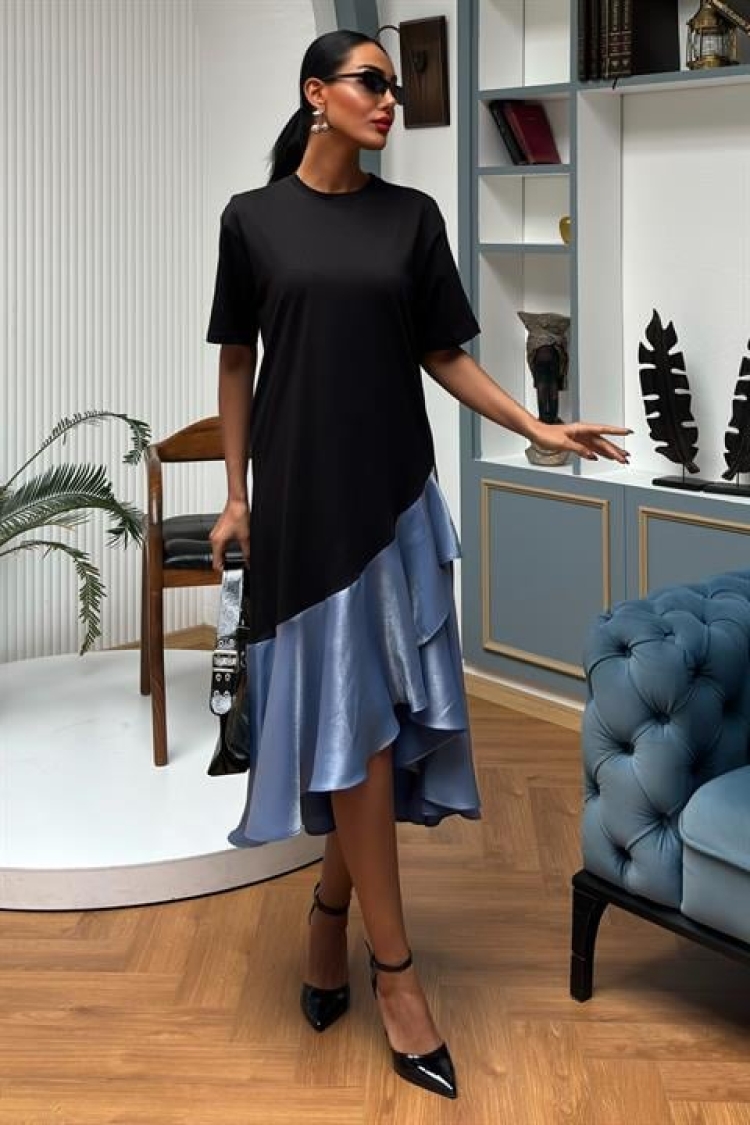 Ruffle Suprem Dress - Multicolor