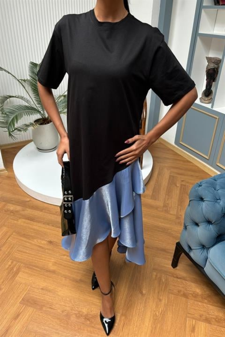 Ruffle Suprem Dress - Multicolor