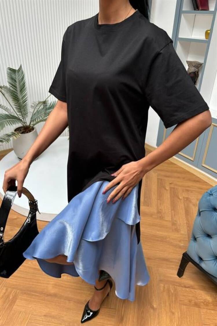 Ruffle Suprem Dress - Multicolor